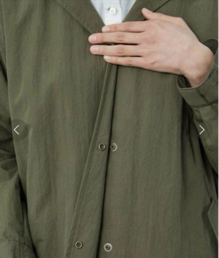 定価4.2万円 未使用LOISIR コットンナイロン タイプライターモッズコート