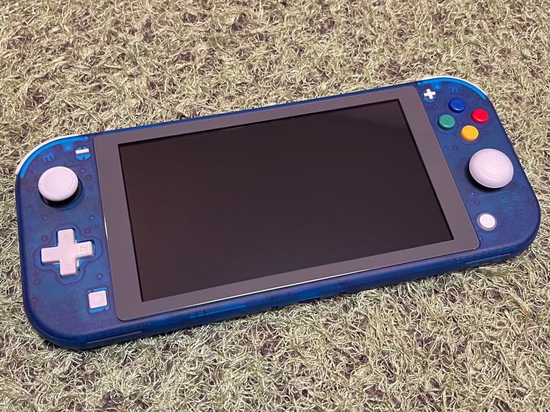 Nintendo Switch Lite クリアブルー　【カスタム品】