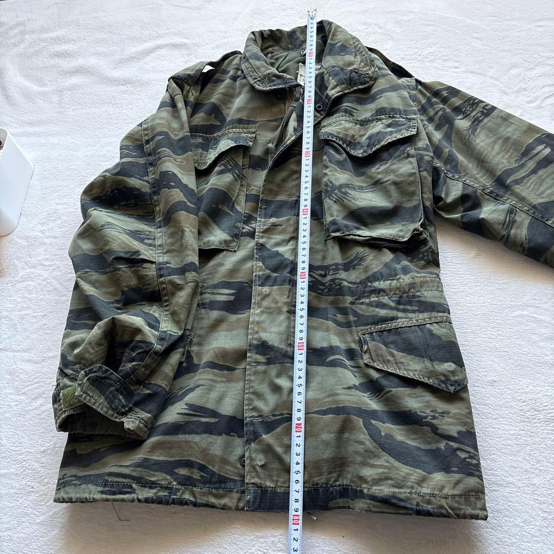 vintageタイガーカモミリタリーFIELD ジャケット　 M65！！