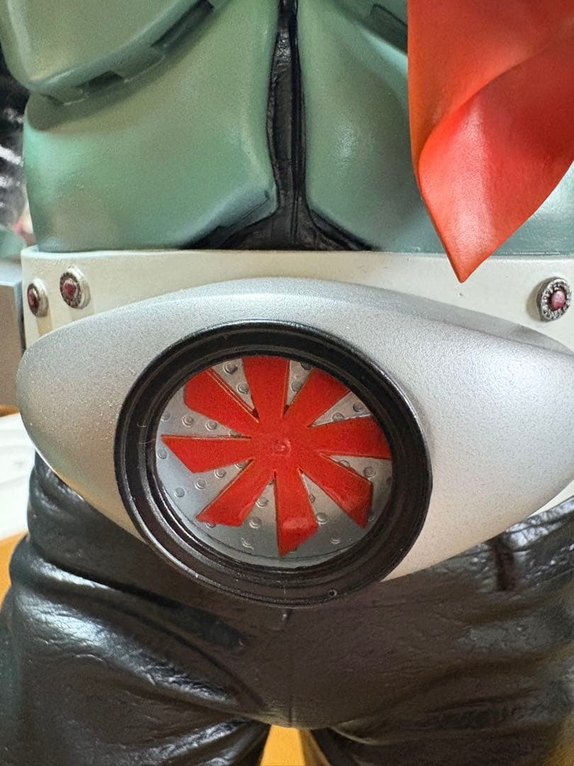 仮面ライダー 旧1号 メガソフビキット 塗装済み完成品 海洋堂　訳アリ品