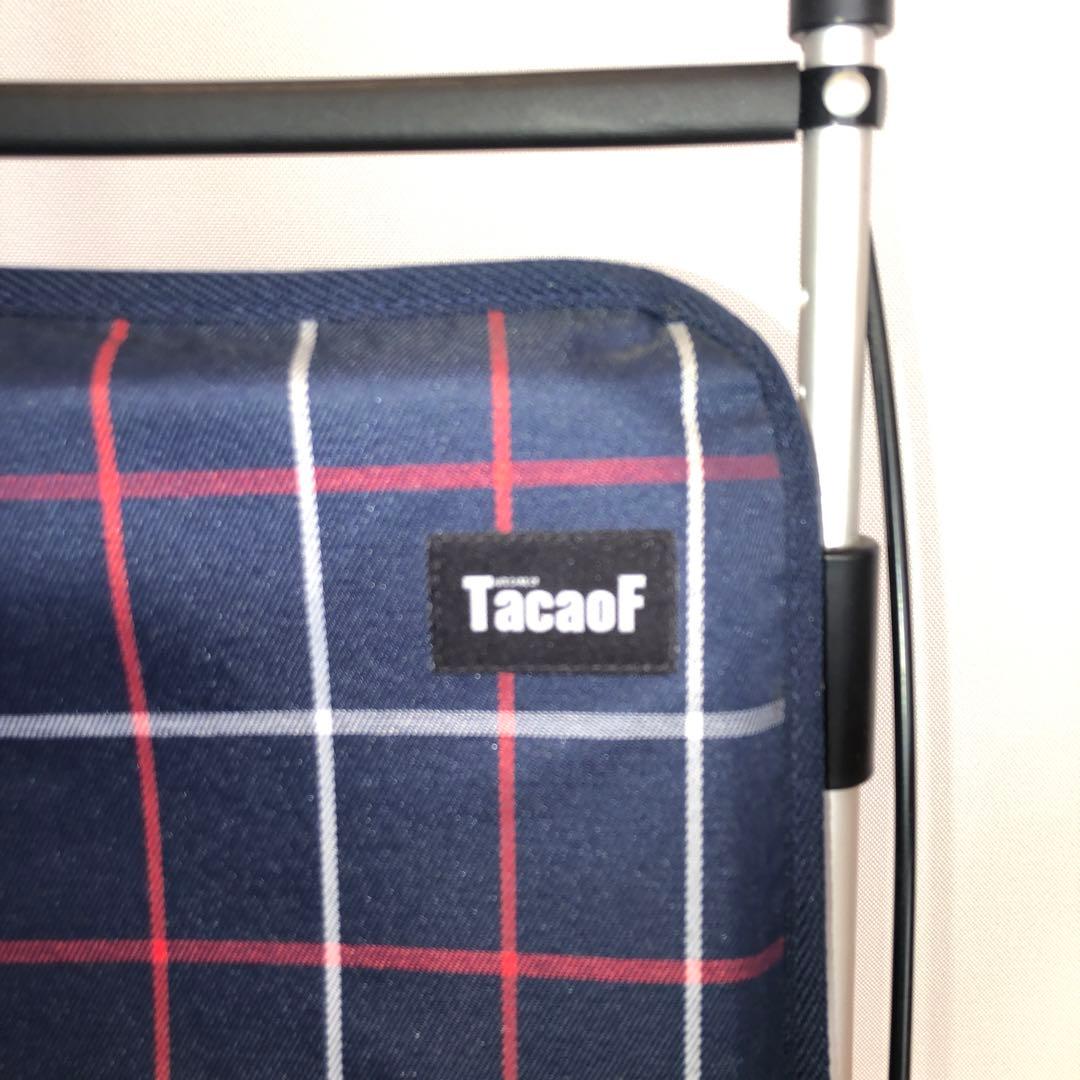 大幅値下げ　幸和製作所　シルバーカー　テイコブ　格子柄　紺色　中古品