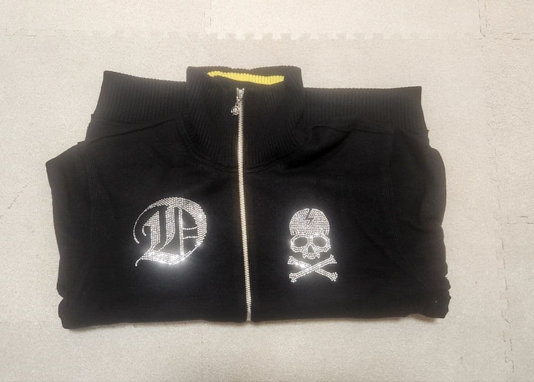 DANCE WITH DRAGON ニットブルゾン スカル Size 4