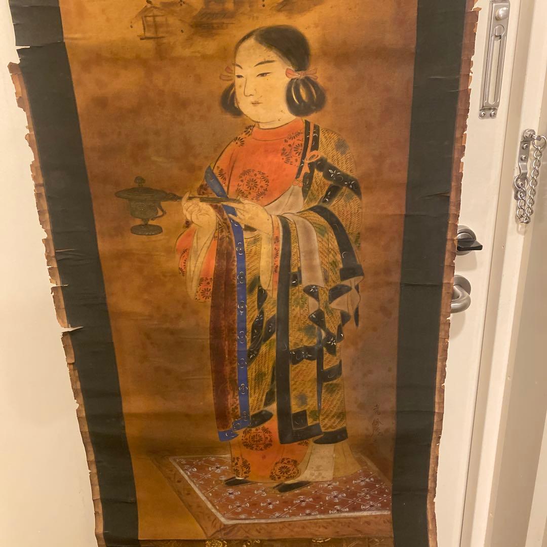 210 掛け軸・書画立軸. 骨董品