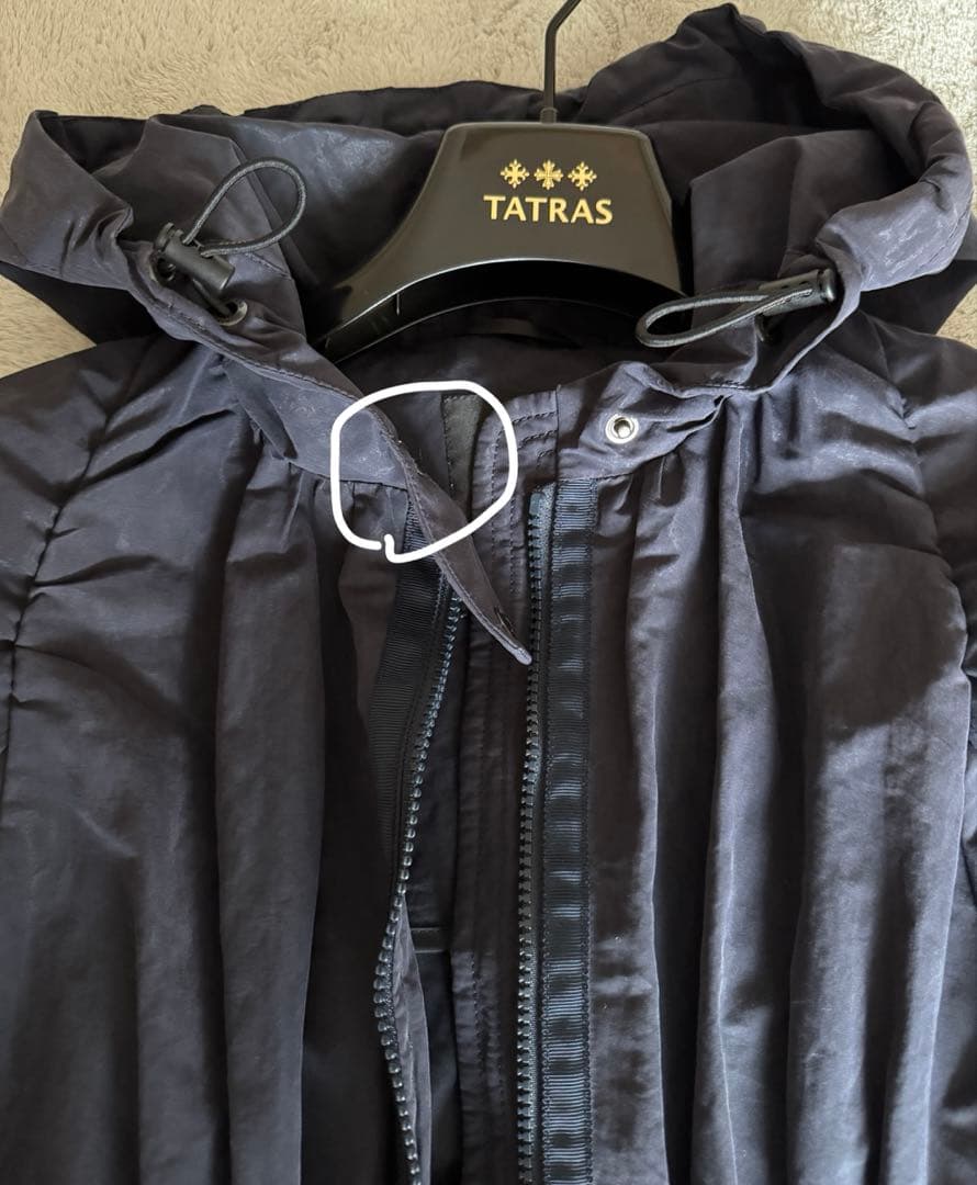 タトラス　ペプラム　モッズコート　サイズ01