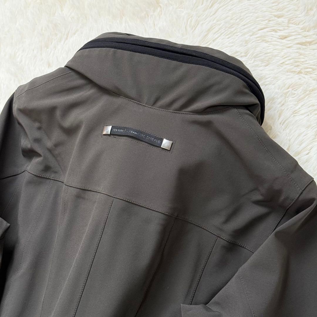 未使用級★マリテフランソワジルボー ミリタリー フーデットコート Y2K