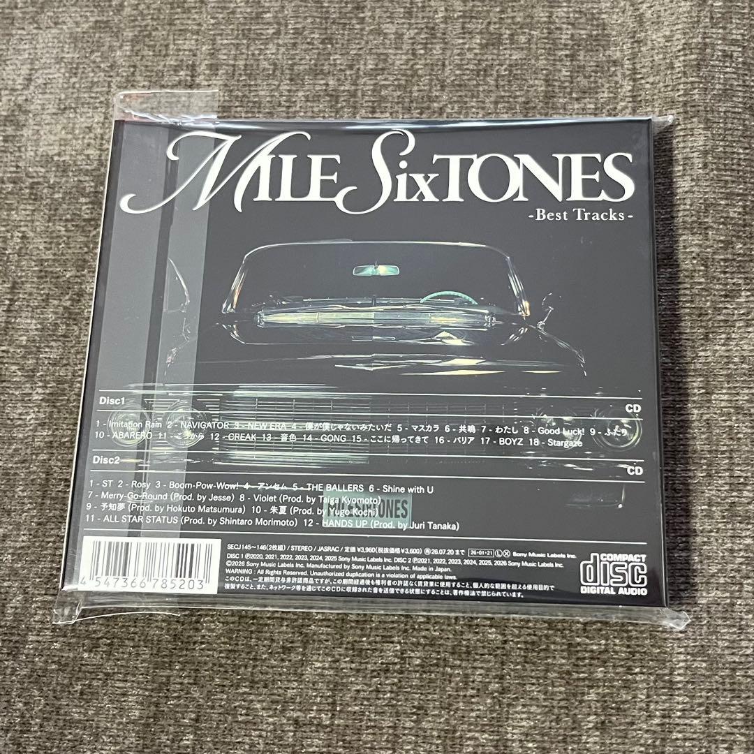 【新品未開封】MILESixTONES Best Tracks ３形態セット
