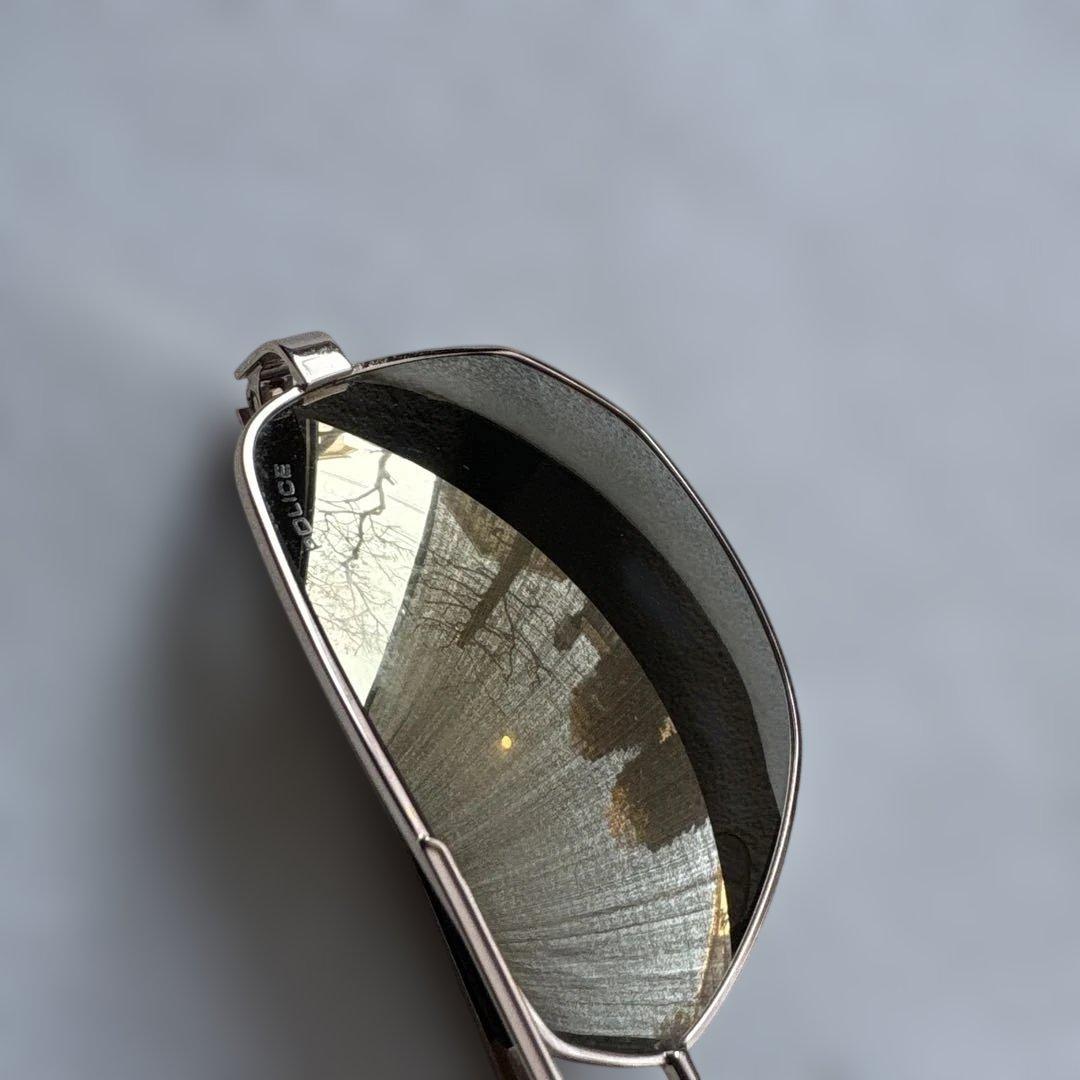 【激レア】POLICE ポリスサングラス　 SPLB36 SYNTH 1 ミラー