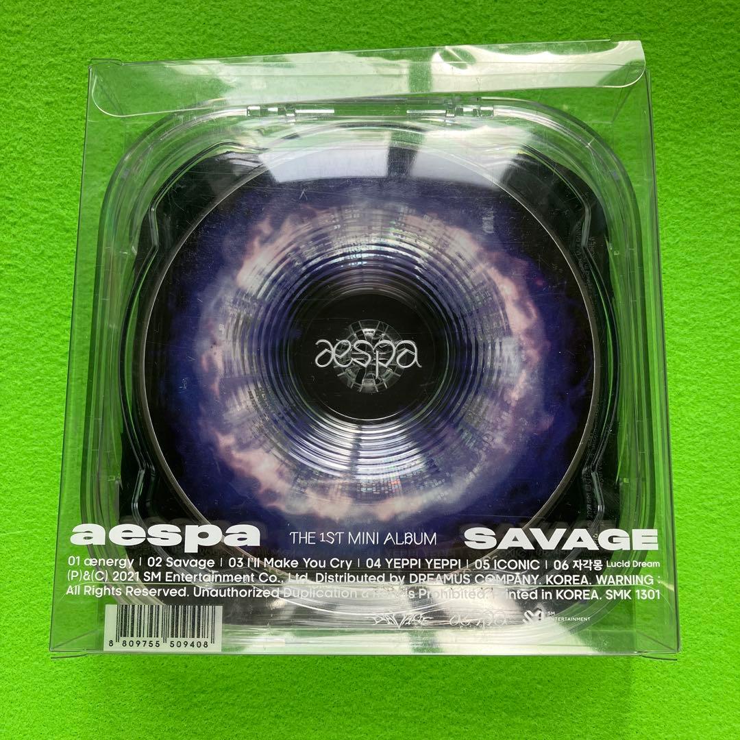 K-POP・アジア aespa 1st mini album SAVAGE (P.O.S ver.)
