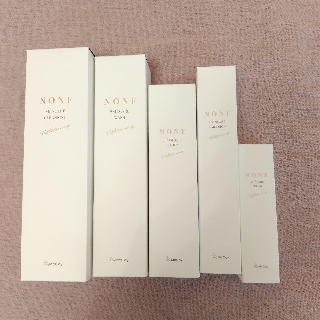 【新品未開封】NONF スキンケアセット　5点セット