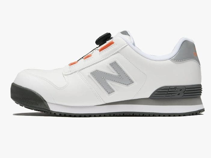 New Balance BS-118 ホワイト/グレー 26.0cm安全靴