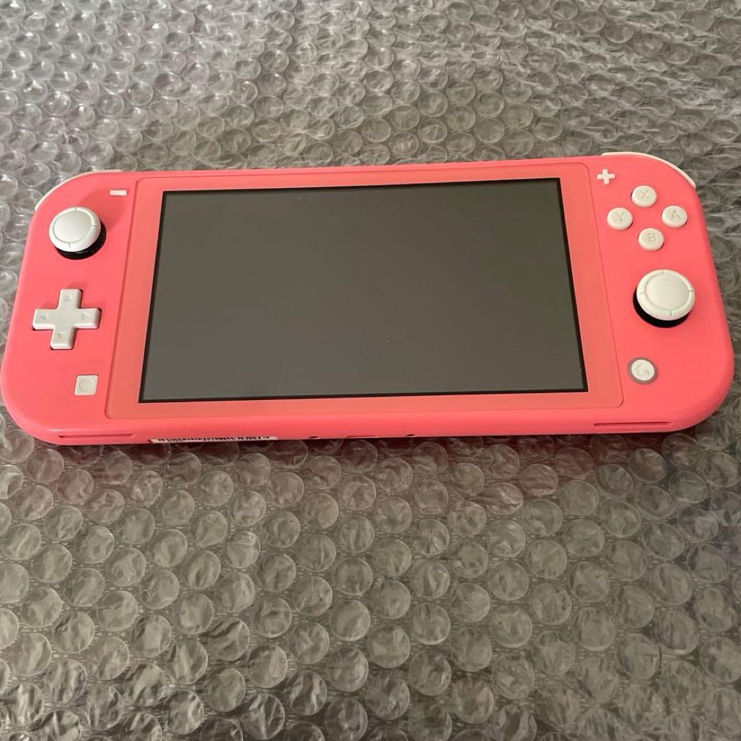 Nintendo Switch Lite コーラル　ピンク　不良あり