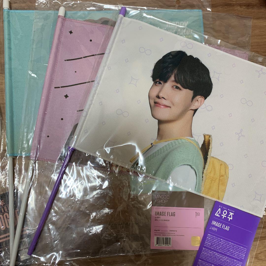 BTS JーHOPE うちわフラッグセット