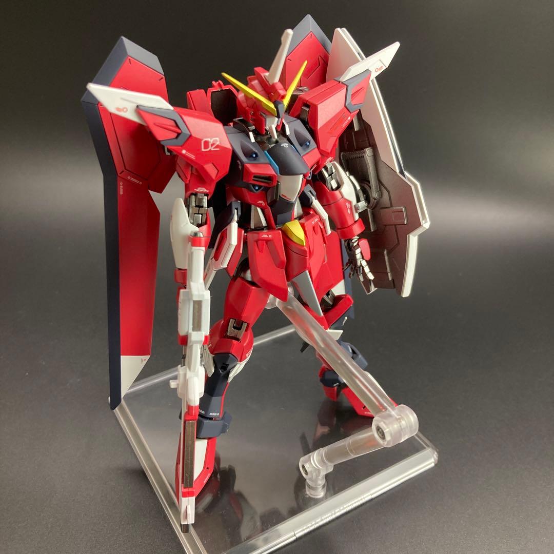 HGCE イモータルジャスティス　塗装済み完成品ガンプラ