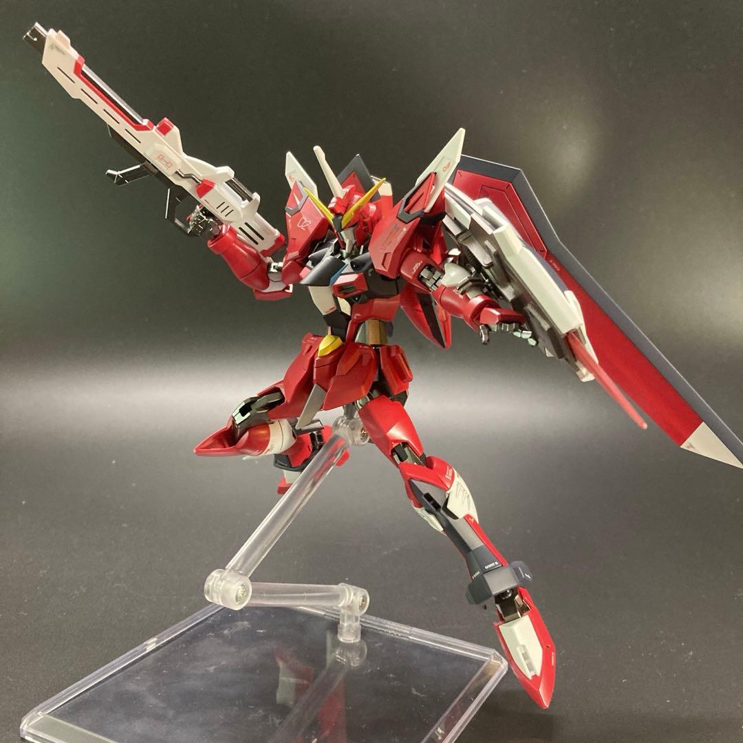 HGCE イモータルジャスティス　塗装済み完成品ガンプラ