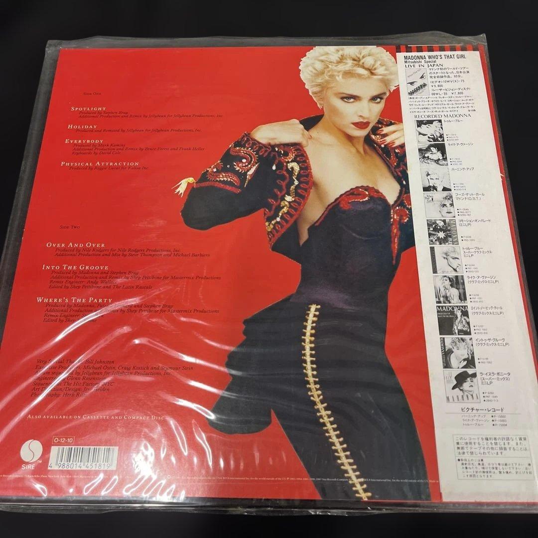 洋楽 madonna YOU CAN DANCE LP