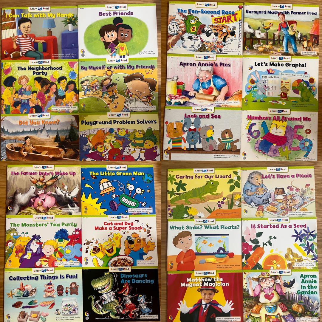 CTP レベル3-1 絵本24冊＋CD＋日本語解説書セット　シール　箱付き