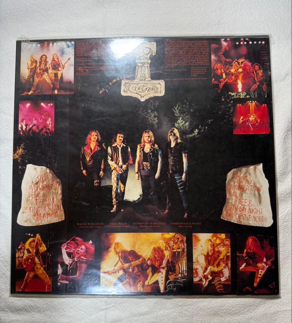 Heavy Load「Stronger Than Evil」LP