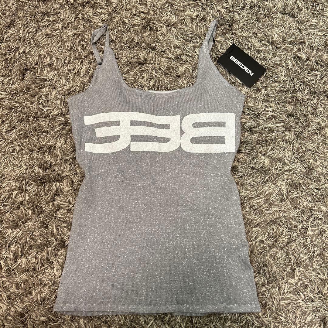 BEEDEN PRINT BACK OPEN CAMISOLE （未使用）