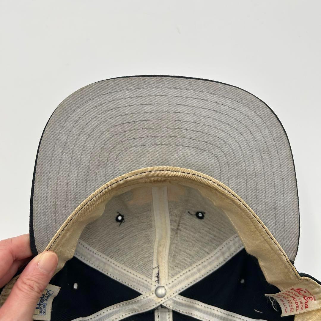 激レア 80sVINTAGE NEWERA ノートルダム大 ヴィンテージキャップ