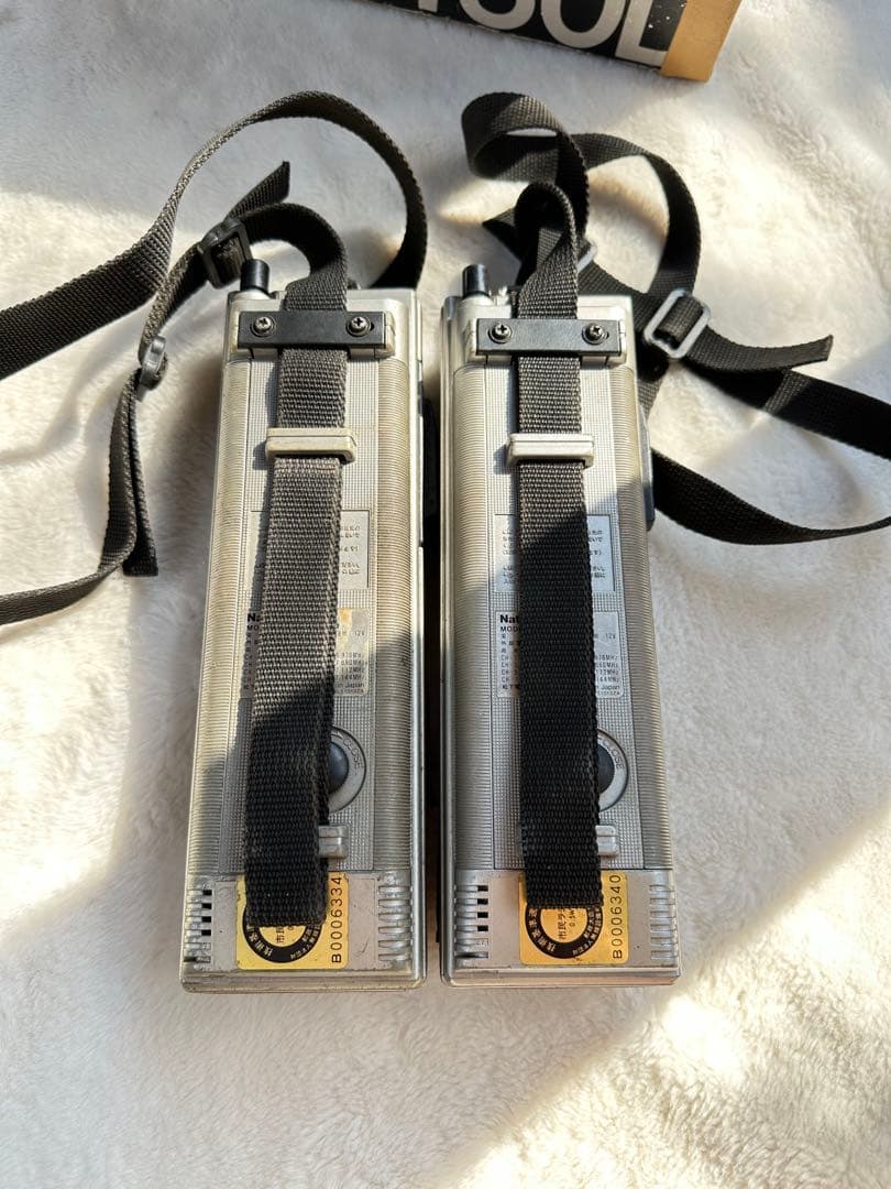 昭和レトロ　ナショナル　トランシーバー　RF-480D 箱付　説明書あり　当時物