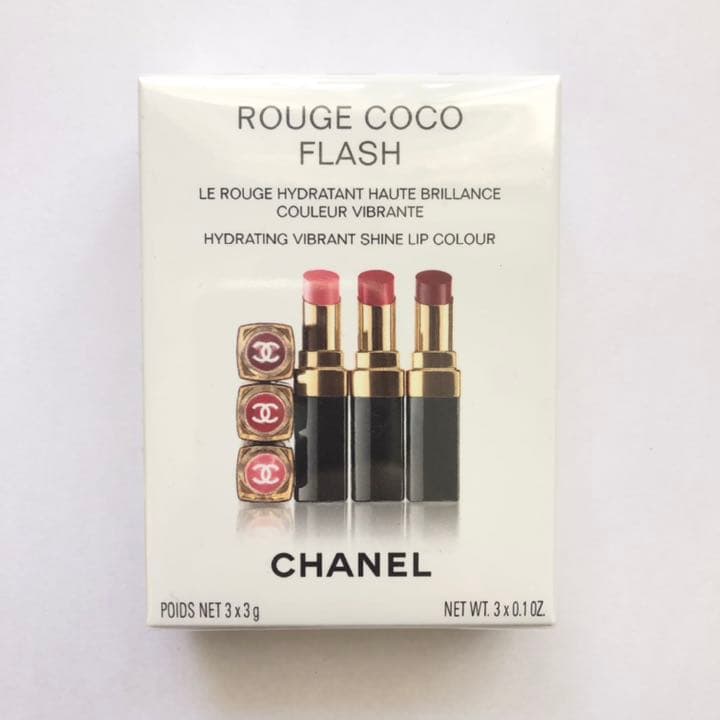 【新品・未開封】シャネル ルージュ ココ フラッシュ 3本セット