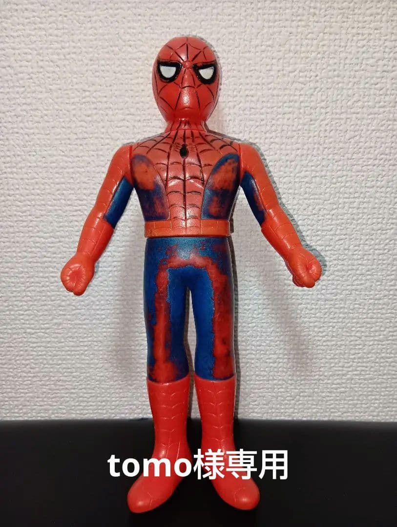 スパイダーマン ソフビ　フィギア　東映