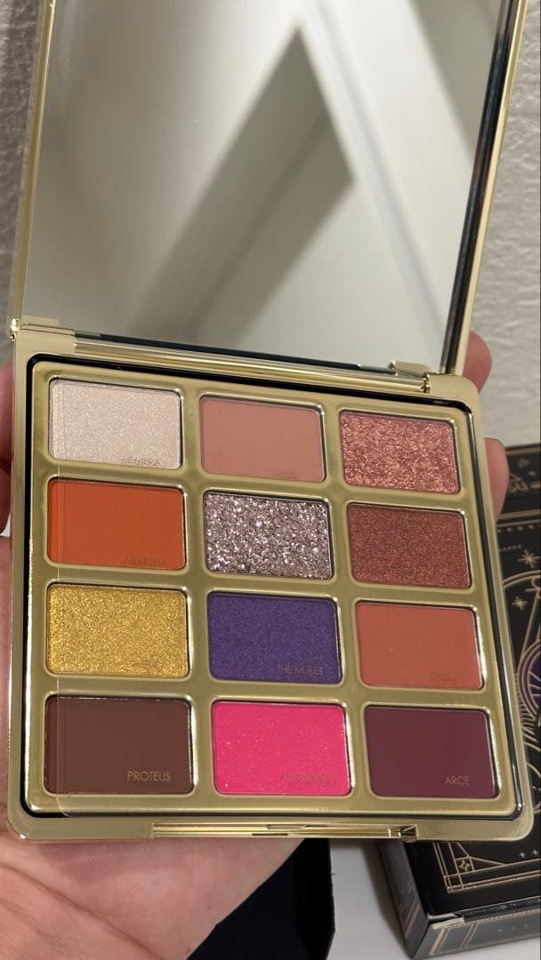 SUSISU アイシャドウパレット 12色入り