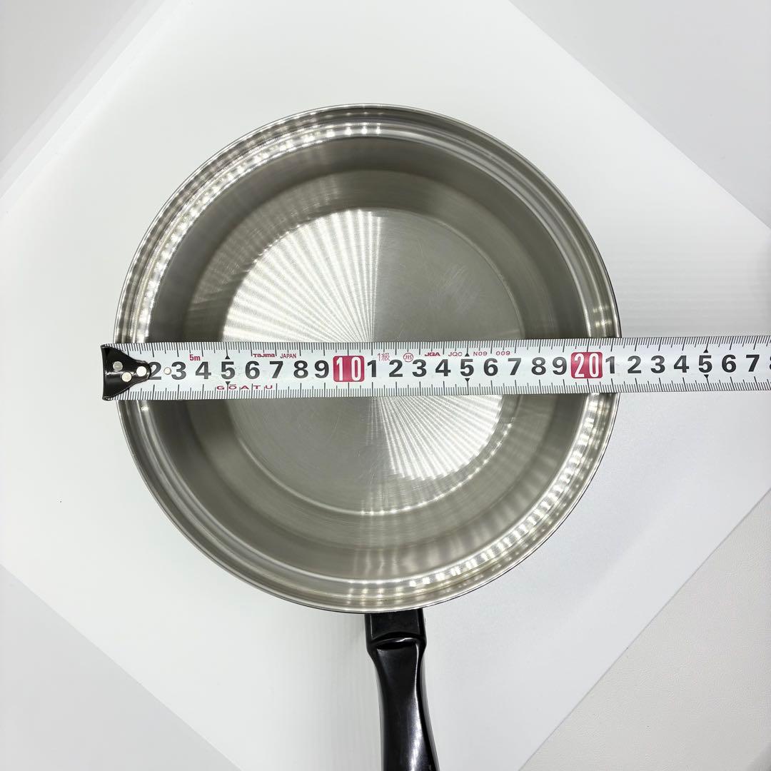 INKOR インコア 片手鍋 外径約21cm ステンレススチール