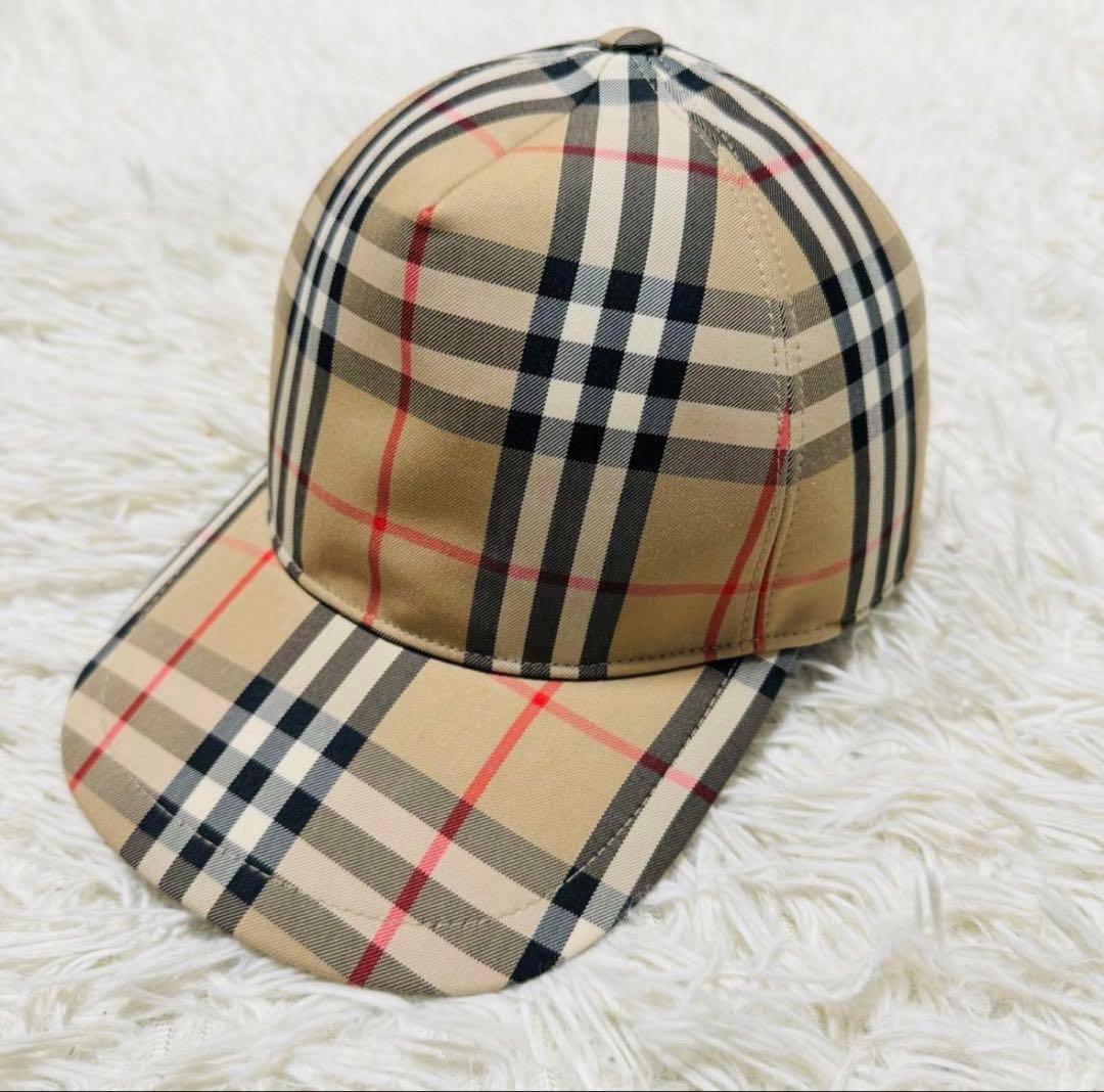 BURBERRY LONDON 8021444キャップ ノバチェック L