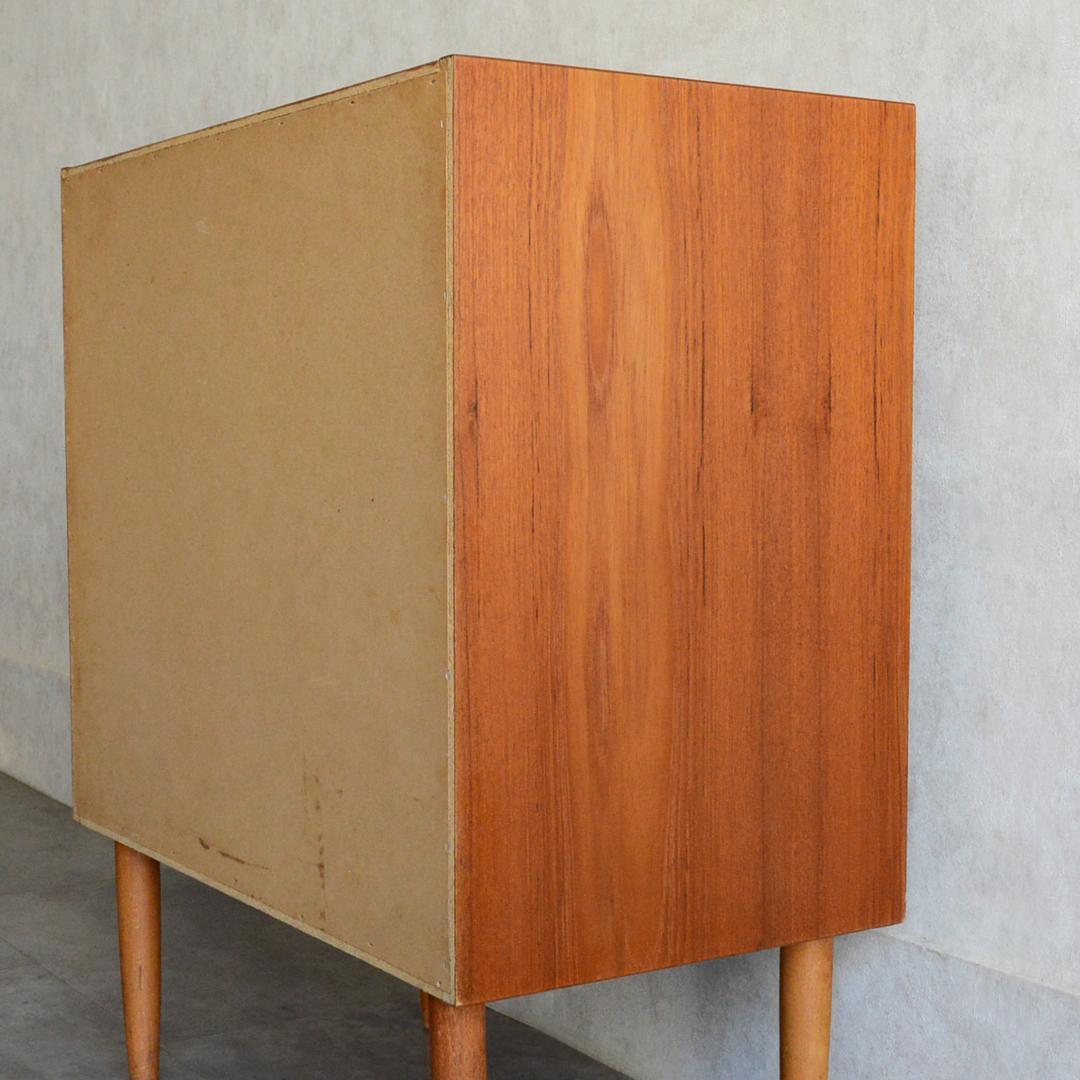 デンマーク 北欧ヴィンテージ チーク ４段 チェスト 洋タンス 北欧家具