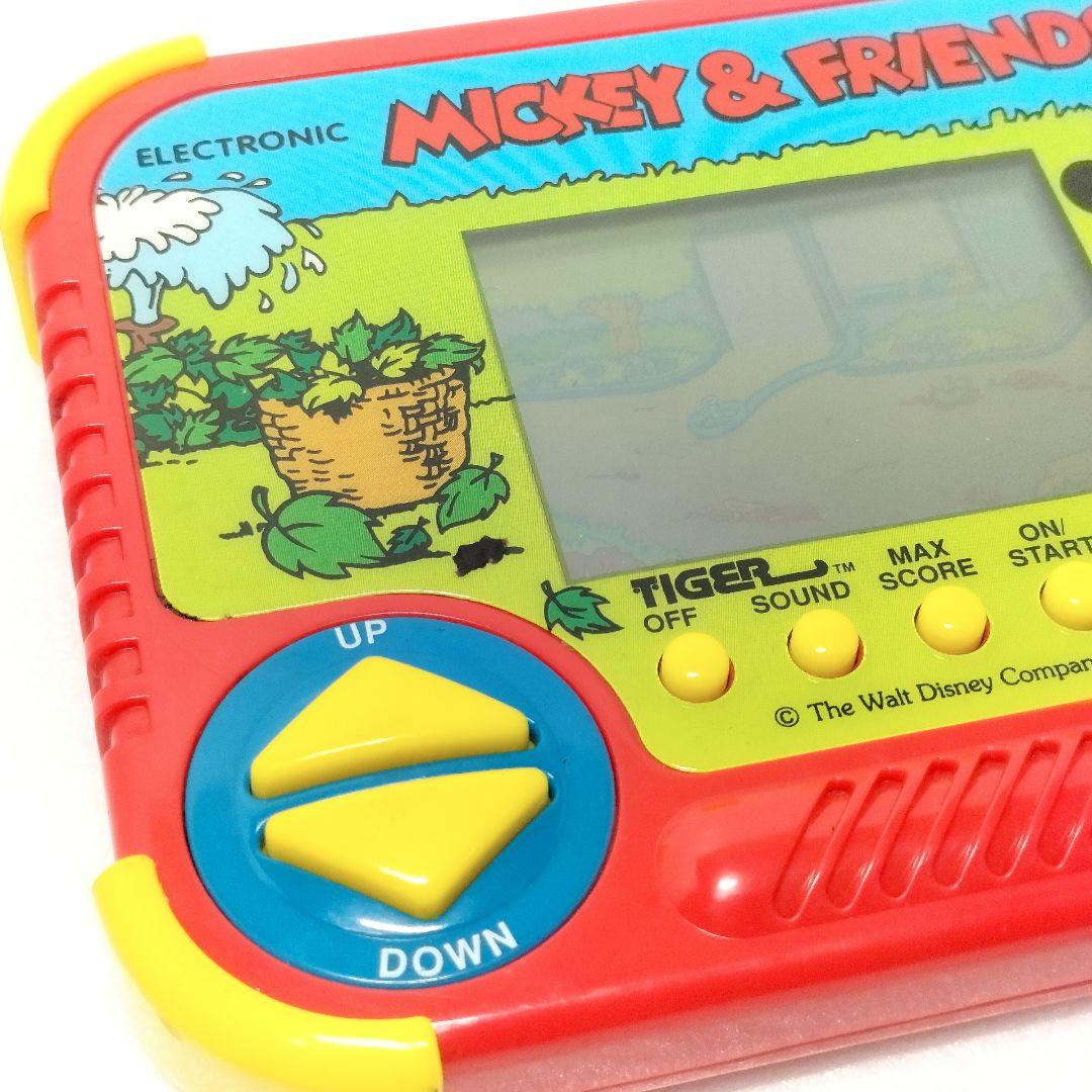 当時物 タイガー エレクトロニック ディズニー ミッキー&フレンズ LCDゲーム