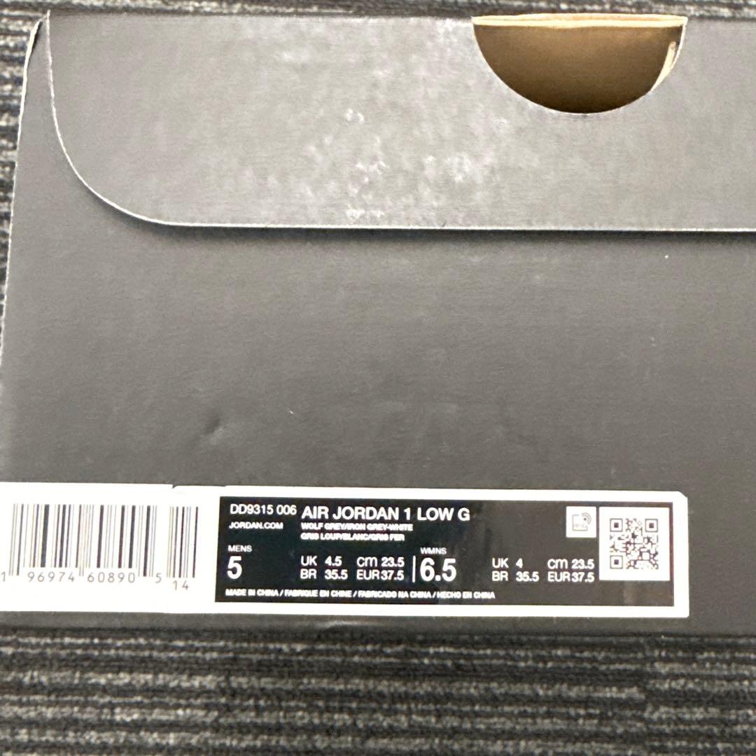 新品　Nike Air Jordan 1 Low Golf グレー　23.5cm