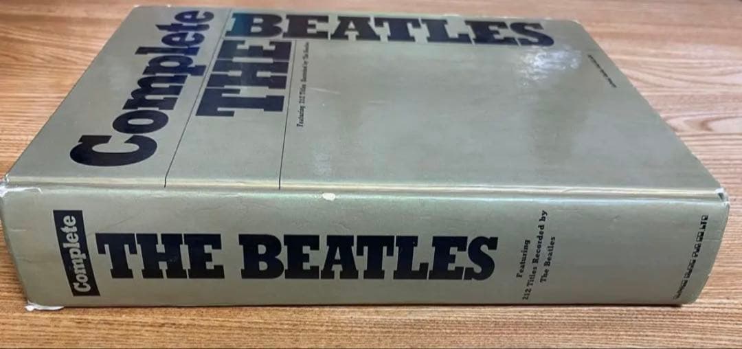 ビートルズ全曲タブ譜 Complete THE BEATLES 212曲収録