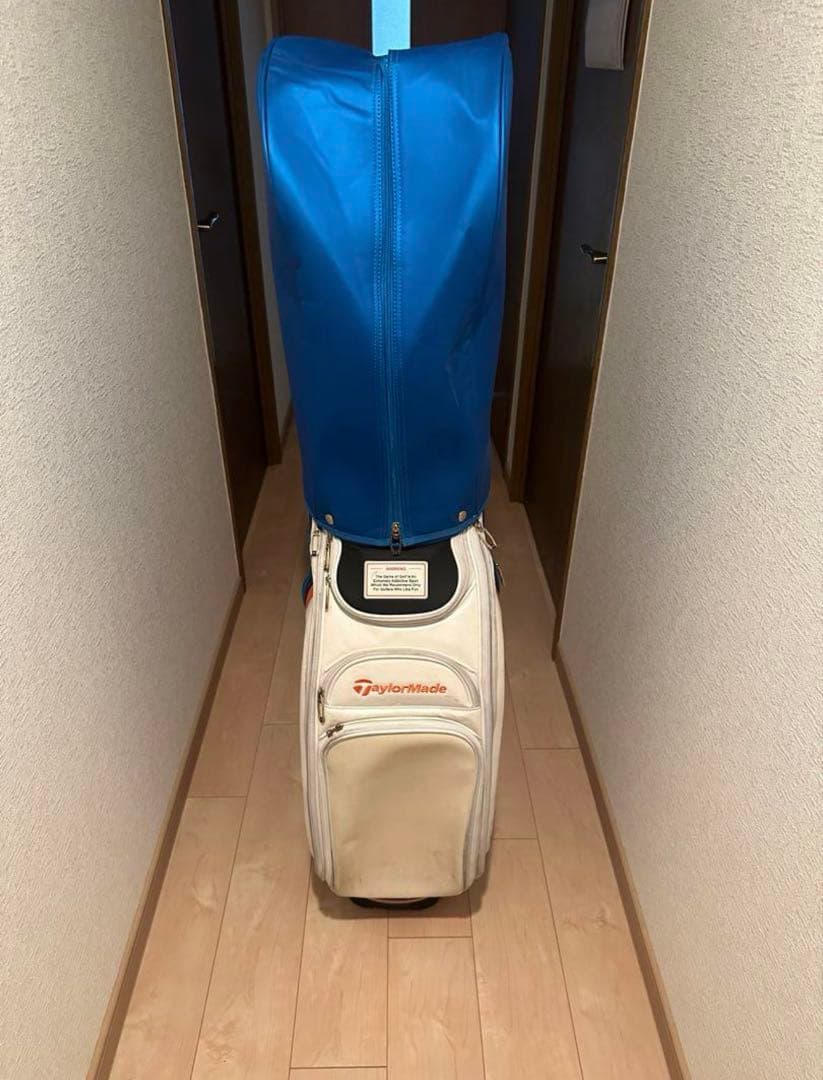TaylorMade ツアーキャディバッグ 青/白