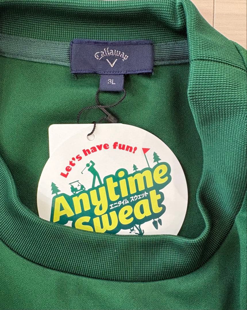 新品未使用タグ付き CALLAWAY ゴルフウェア