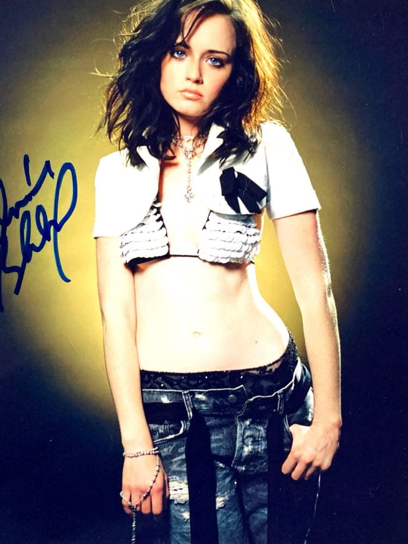 セール中…アレクシス・ブレデル直筆サイン入り超大型写真…ギルモア・ガールズ