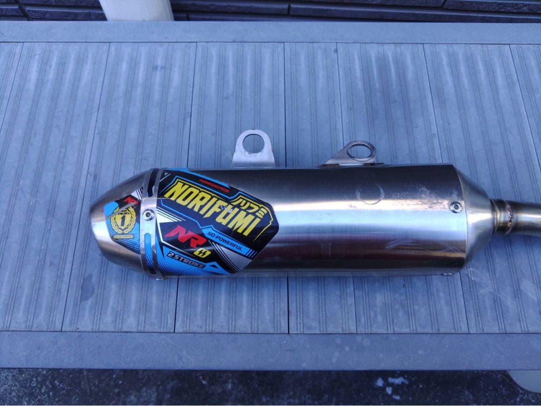 ヤマハ　ノリフミ　サイレンサー　YZ125 YZ125X NORIFUMI