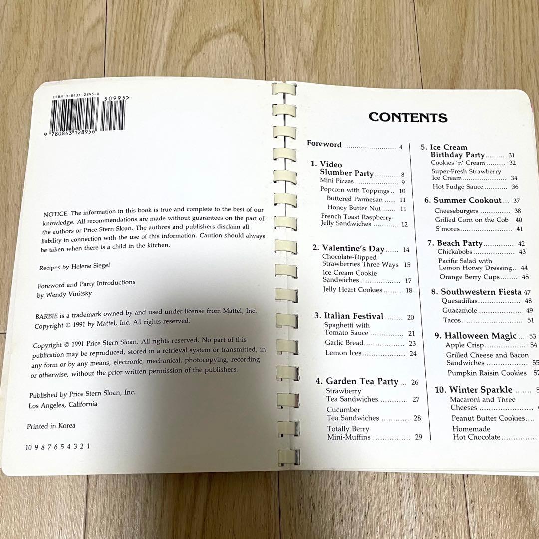 洋書 The Barbie Party Cookbook