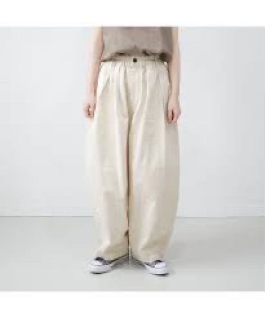 De tout coeur　アイボリーサイズ1　サーカスパンツ