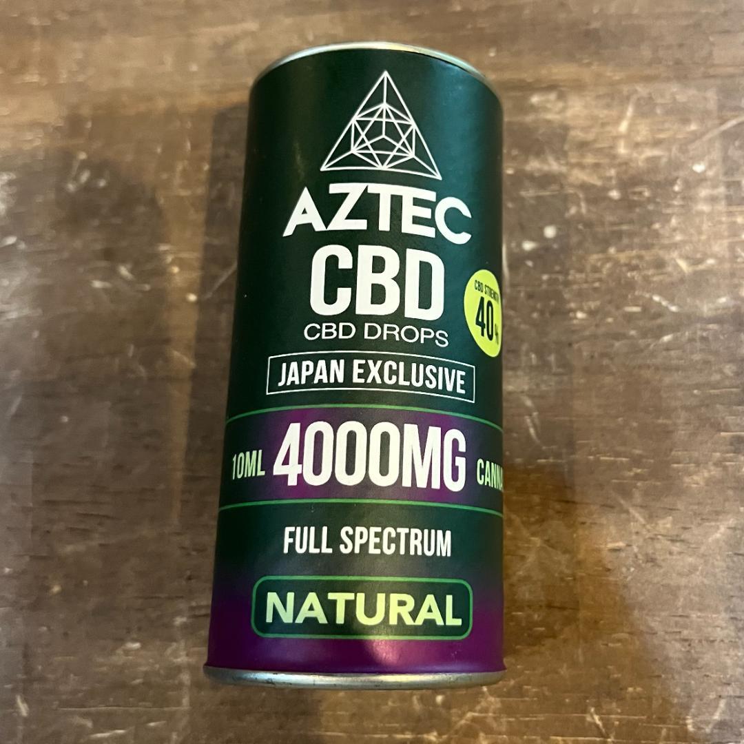 新品 AZTEC CBD オイル 高濃度 4000mg(40%)