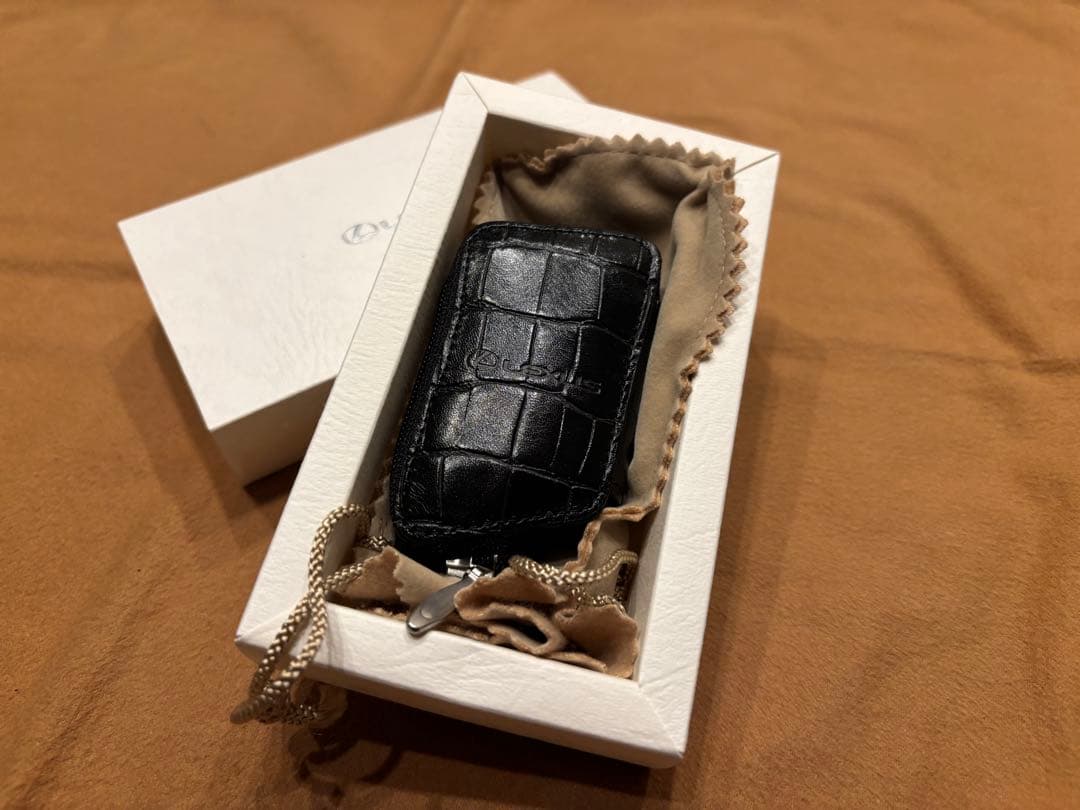 レクサスコレクション スマートキーケース カーフレザークロコ調 Lタイプ