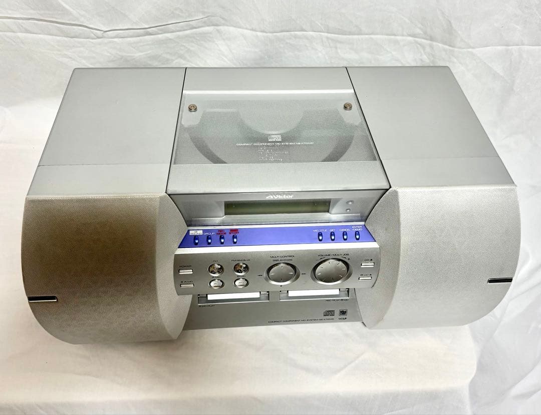 Victor CD/ダブルMDコンポ NS-X7WMD-S リモコン/アンテナ