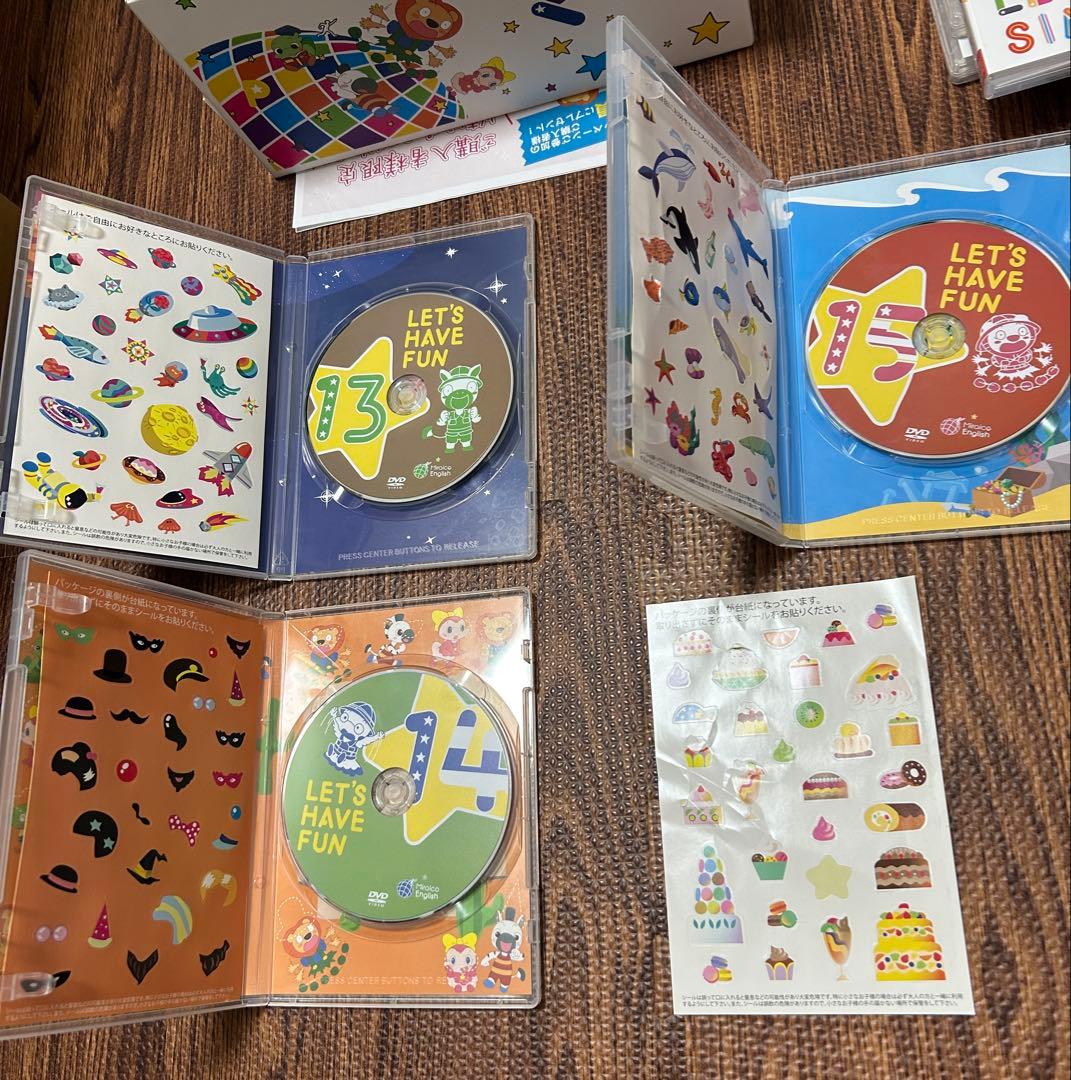 【美品・完品】Miraico English DVD ボックス