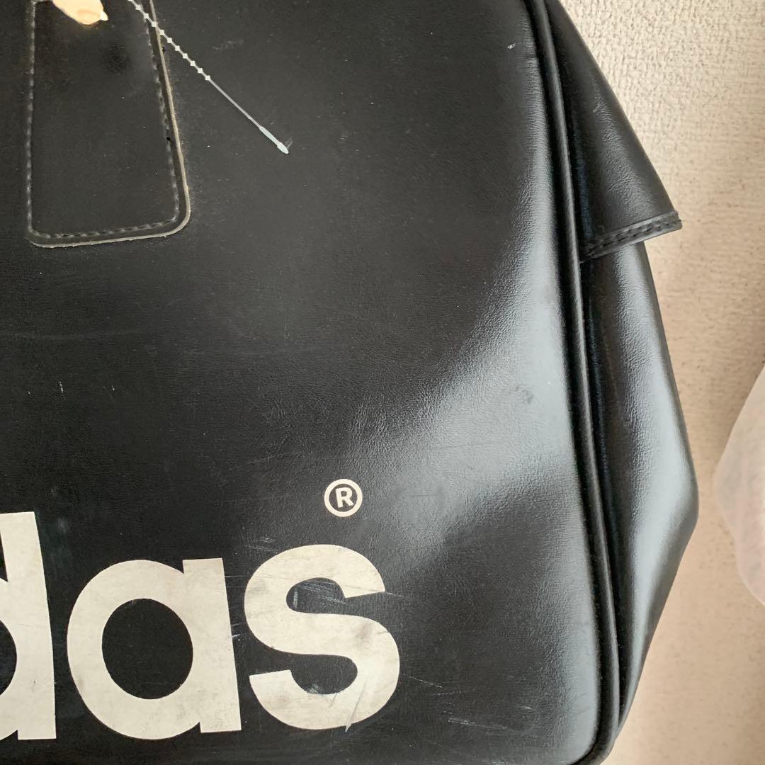 【激渋 vintage adidas ボストンバック ピーターブラック