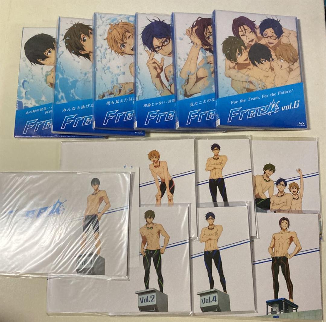Free 1期 Blu-ray 初回版 6巻セット 京アニショップ 特典付き