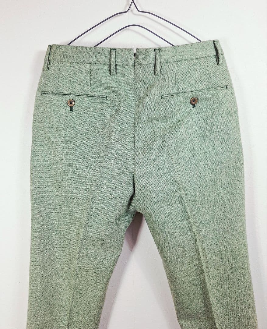 美品 INCOTEX インコテックス 35型ウールスラックス