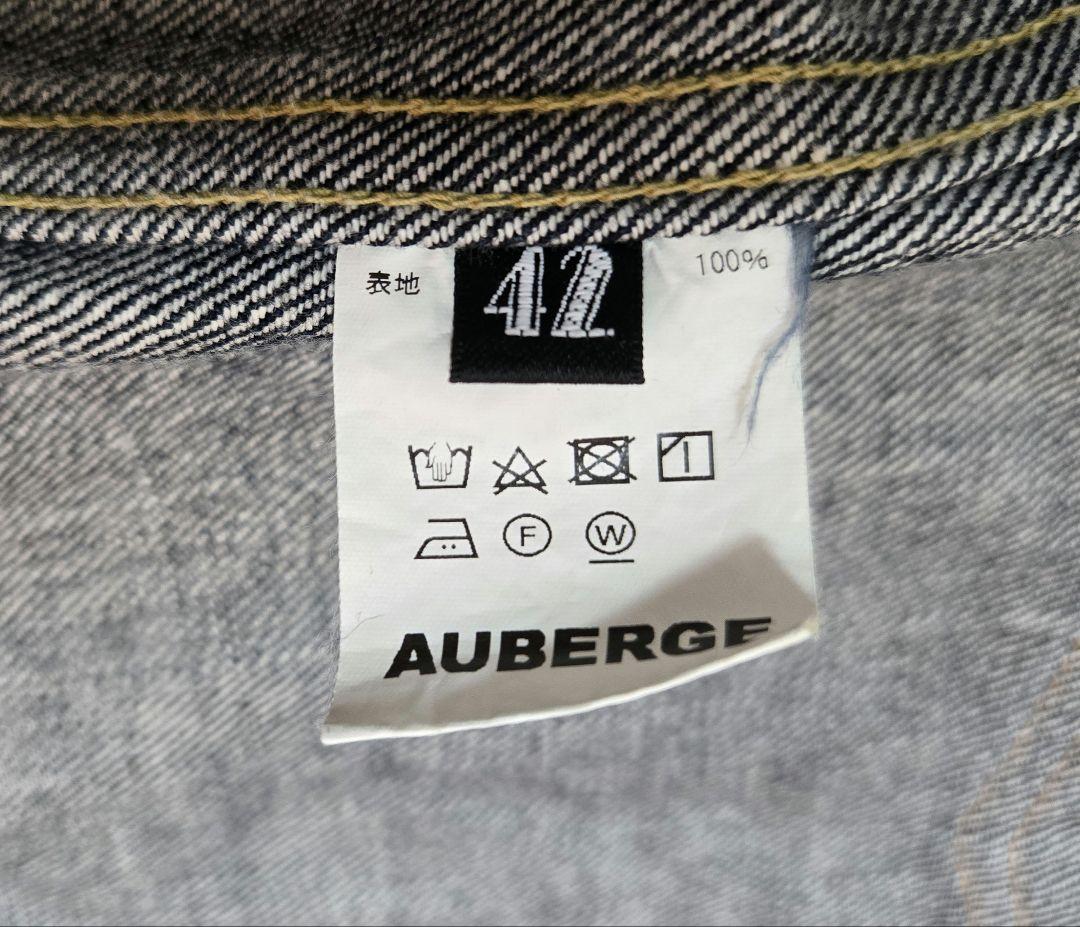 ＜AUBERGE（オーベルジュ）＞デニムジャケット　サイズ42