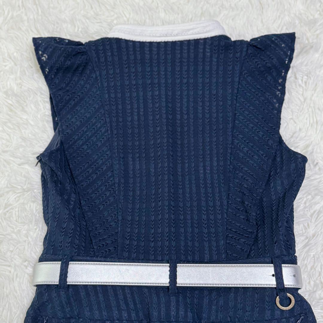 【極美品】完売品 CELFORD GOLF フリルワンピース ベルト 3点セット