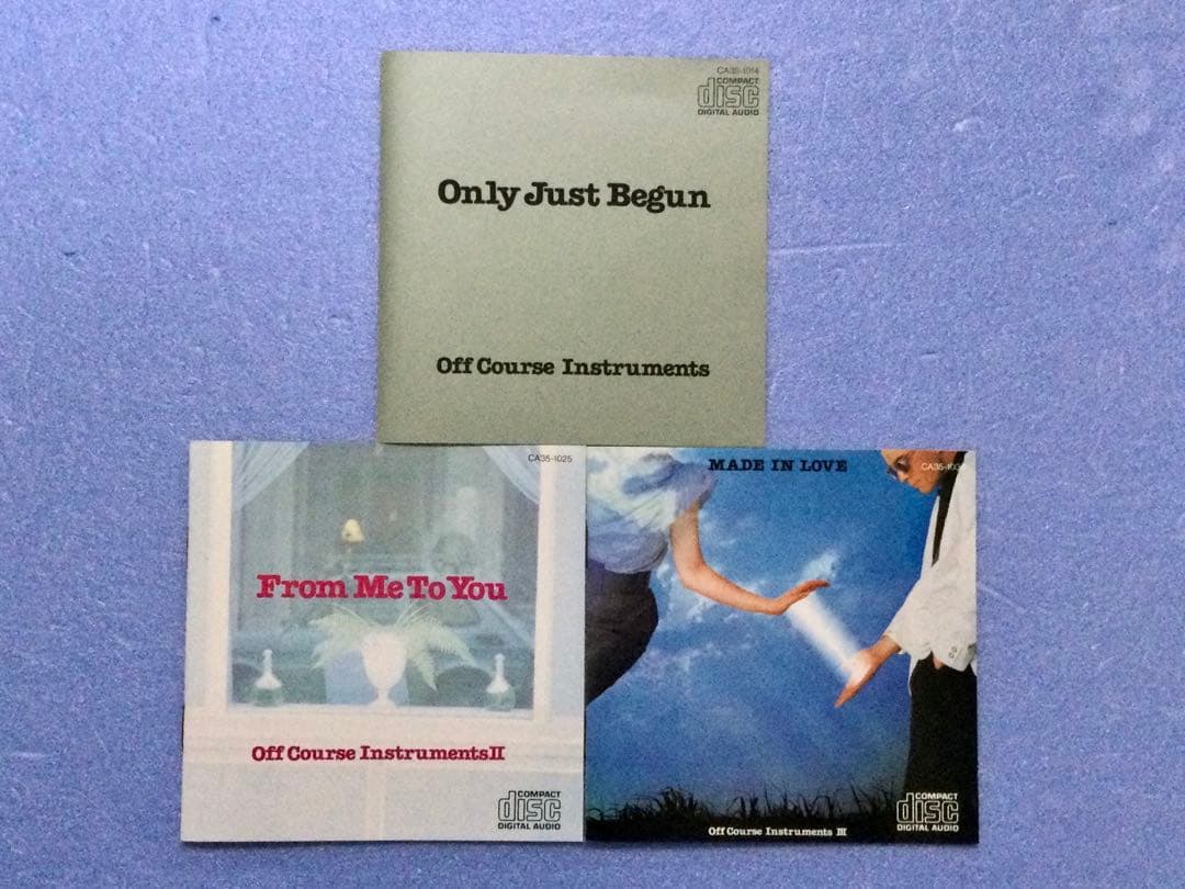 オフコース◇インストゥルメンタルＣＤ３枚セット