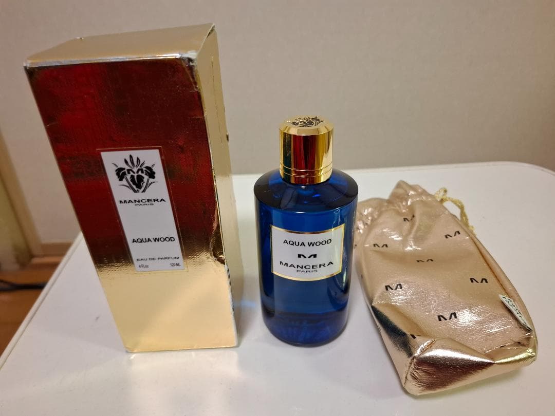 香水(男性用) Mancera 'Aqua Wood' EDP - 120ML